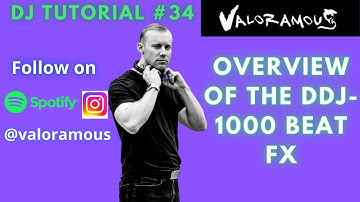DJ Tutorial 34 | Overview of the DDJ-1000 Beat FX