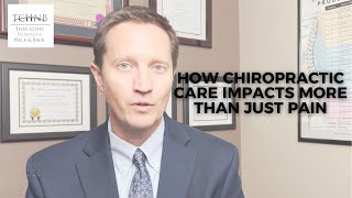 How Chiropractic Adjustments Work 3: Brain Connection