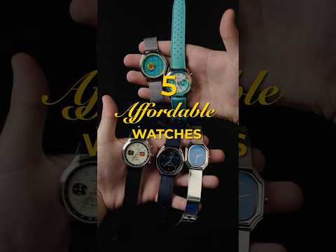 5 Great Watches That Don't Cost A Fortune! #av86 #vaer #sansarret