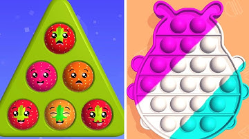 Pop Us! Satisfying and Relaxing ASMR Slicing Gameplay Video