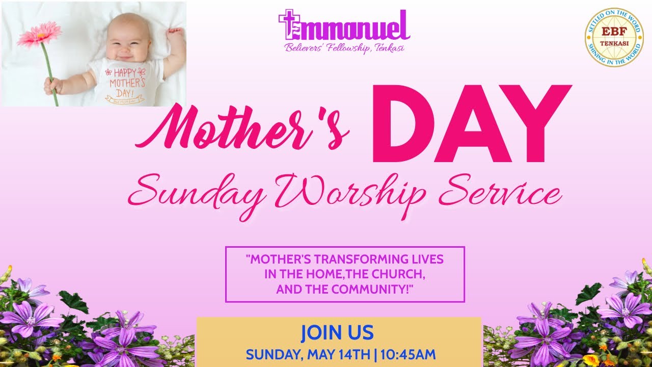 May 14, 2023 (Mother's Day Sunday Worship) Mother A Reflection