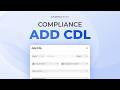 Add New CDL to Driver Profile | Quick Guide to Carrier RUTE