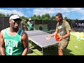 Beat Dad in Table Tennis,Win the FAMILY Forfeit Challenge!