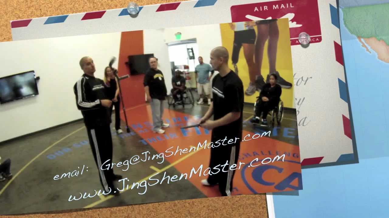 Adaptive Martial Arts & Wheelchair Self Defense How to use a crutch