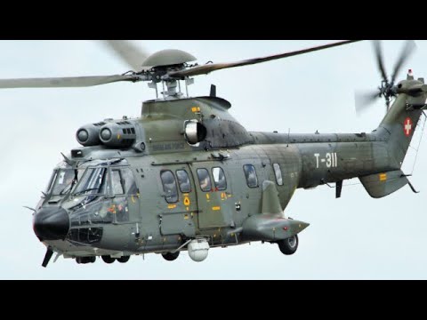 AirPower 2019 | SuperPuma helicopter 