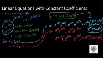 Homogeneous Linear Equations with Constant Coeffiecients Case 3