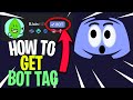 How to Get the Discord BOT Tag & Badge [Login to a Discord Bot Account]