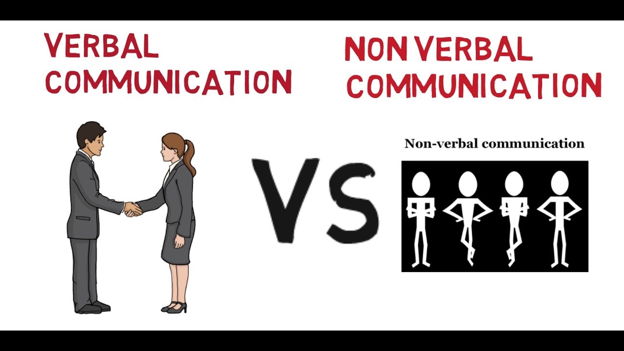 Communication pictures of verbal Evolution of