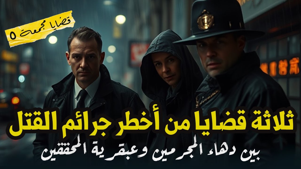 ثلاثة من أخطر جرائم القتل بين دهاء المجرمين وعبقرية المحققين تم حلها