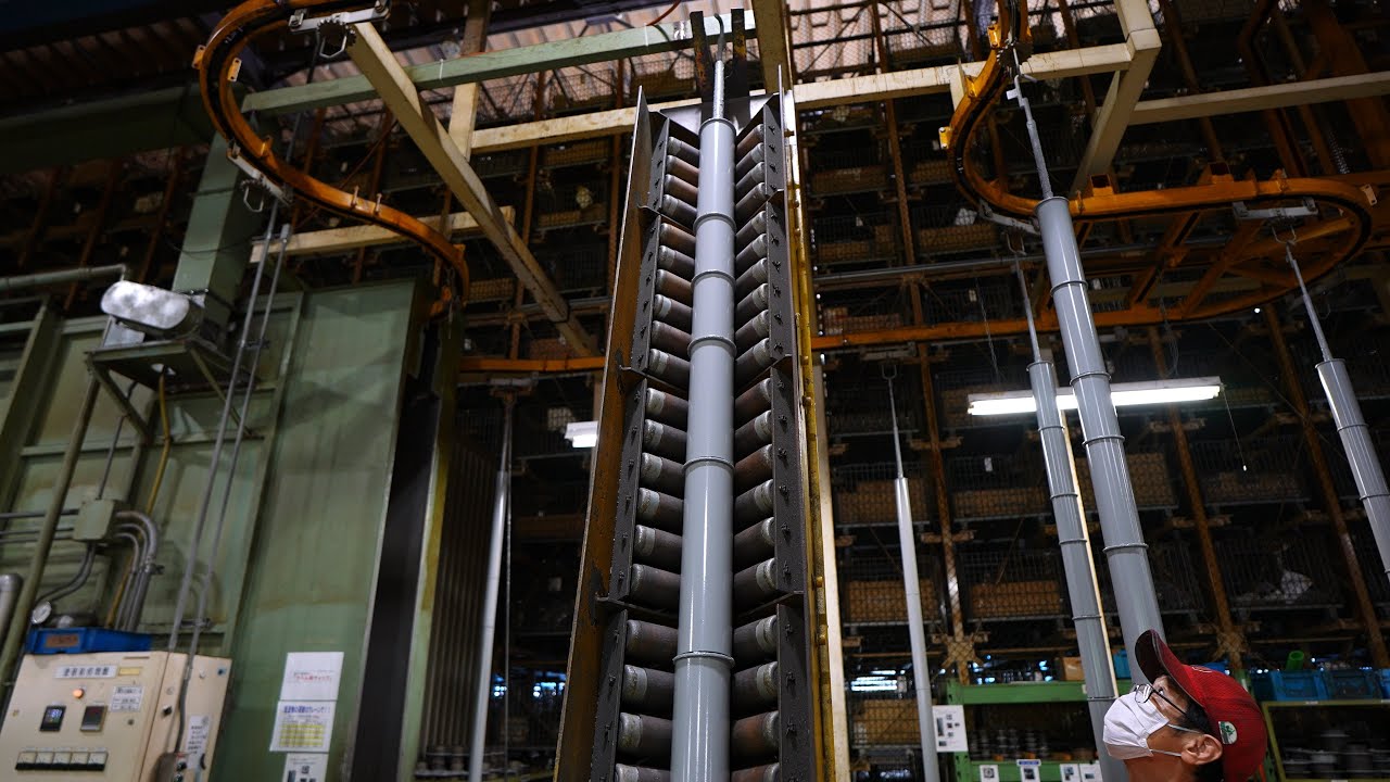 Завод № 1 по массовому производству гидравлических цилиндров в Японии.