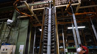 видео: Завод № 1 по массовому производству гидравлических цилиндров в Японии. картинка: Завод № 1 по массовому производству гидравлических цилиндров в Японии.