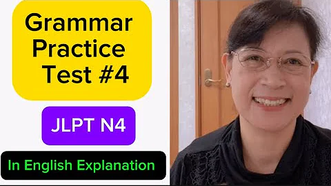 At last! JLPT N4 Grammar Practice Test. Try now! #jlptn4