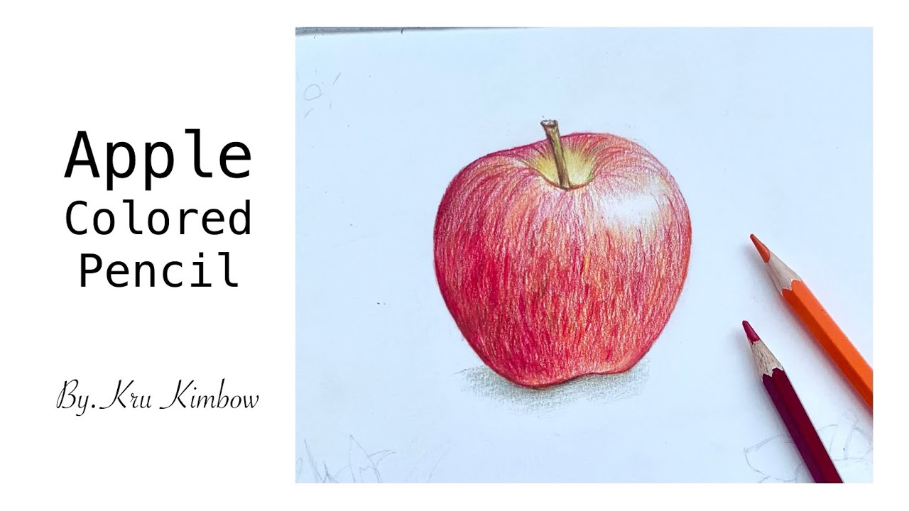Apple 🍎 Colored Pencil……ระบายสีไม้
แอปเปิ้ลให้สวยงามเป็นธรรมชาติ 🍎🍎