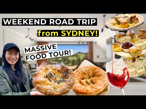 NSW Southern Highlands Weekend Road Trip - Australian Meat Pies, AirBnB Tour, Cream Scones & WINE!