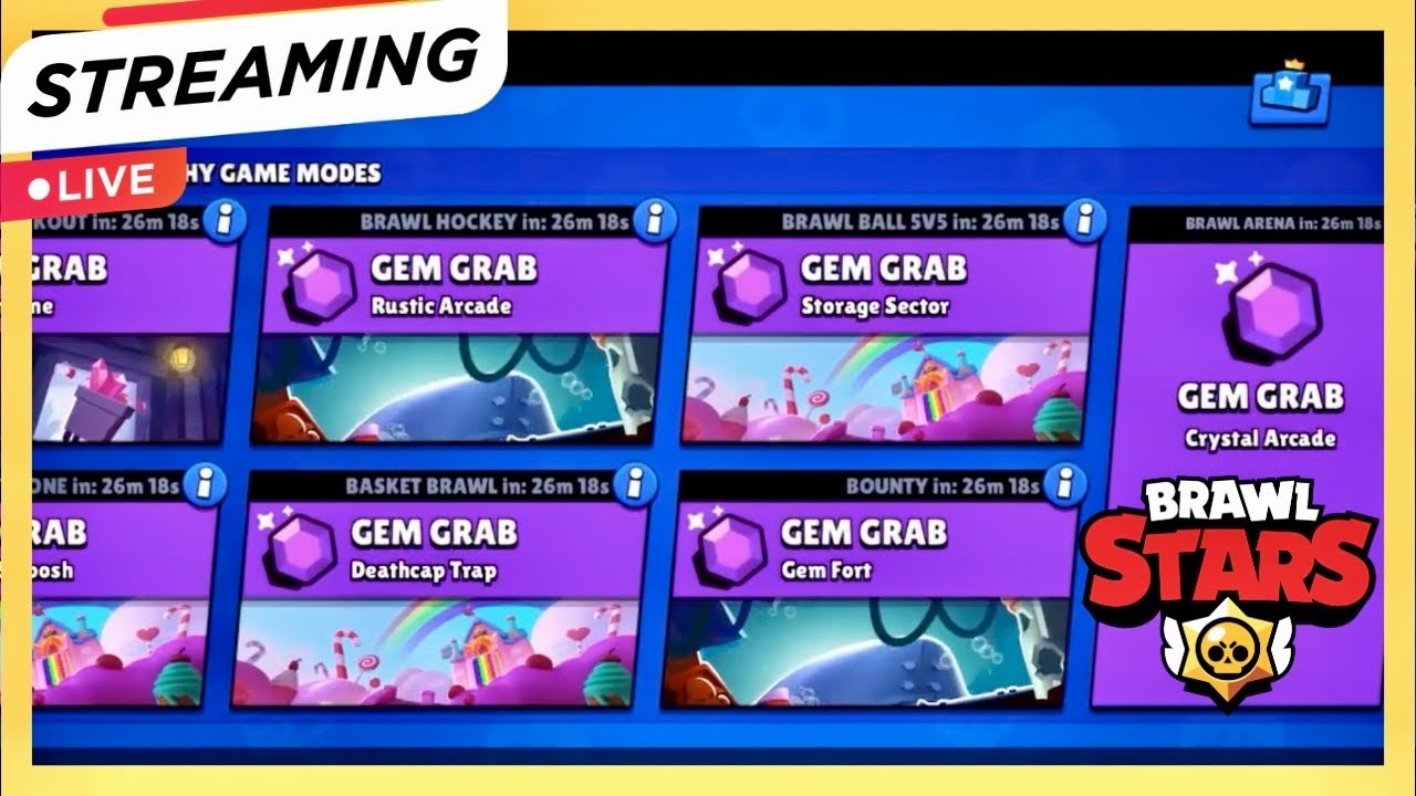 ONLY GEM GRAB Event | Brawl Stars ⭐️