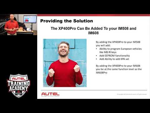 Autel MaxiIM IM608PRO & IMKPA Key Programming Adapter Set Webcast Training