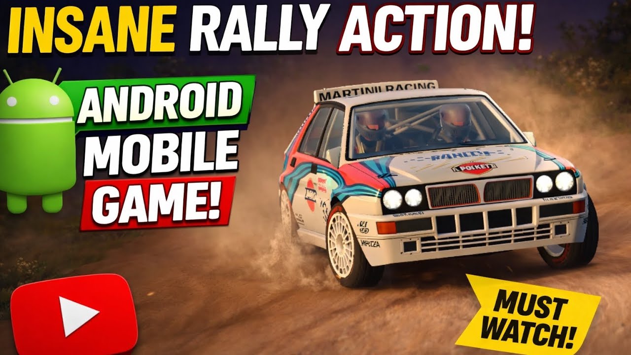 Mobil Rally Racing Game THIS MOBILE RALLY GAME IS TOO GOOD!! CarX Rally Drift Gameplay - YouTube