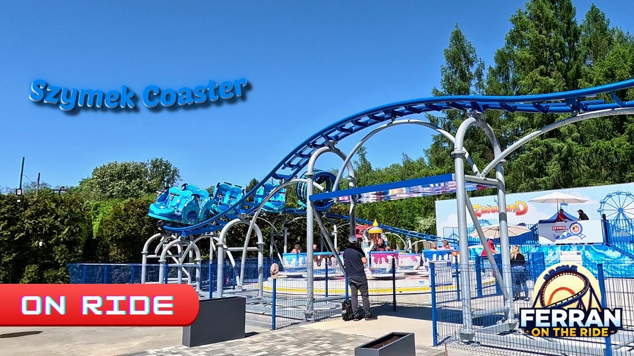 SZYMEK COASTER (Zatorland) 🇵🇱 - Full OnRide 🎢 Una coaster on TU també gires!