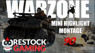 Restock Gaming Mini Warzone Highlights Montage - 90