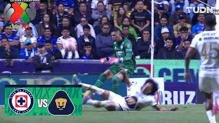 ¡POLÉMICA! ¿ERA DE ROJA?  I Cruz Azul 2-1 Pumas | Liga MX - Jornada 17 Apertura 2025 | TUDN