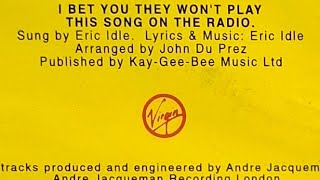 Watch Monty Python I Bet You They Wont Play This Song On The Radio video