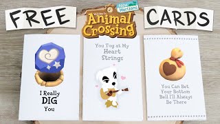 FREE Animal Crossing New Horizons Valentines Day Cards by MissGandaKris 1,113 views 3 years ago 5 minutes, 4 seconds