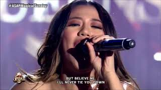 Morissette Amon Rendition of 'YOU DON'T HAVE TO SAY YOU LOVE ME', ASAP BQs Segment Jul 31, 2016