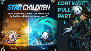 Part 1 Contract Pull Pius & Schild Daybreak Limited Hero Contract! 克魯賽德戰記 크루세이더퀘스트 Crusaders Quest