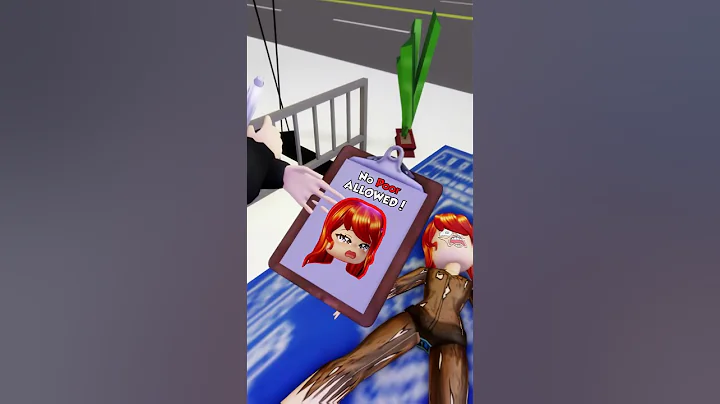 They didn't let Bacon in but then this happened... 😲 #shorts