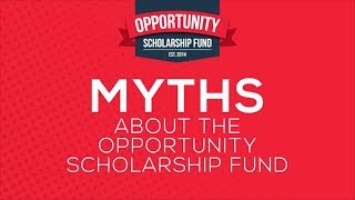 Myth BUSTED. Learn the True Benefits of Tax Credit Scholarships