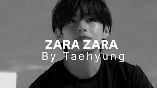 ZARA ZARA - Taehyung (bts V) AI cover - lyrics screenshot 5