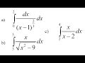 Integrales Impropias - Eje Explicativos  2a, b y c| Semana 8 - Sesión 2 | Profe Hebeth