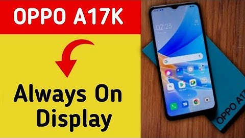 How to set always on display, Oppo A17k 5G me alway on display kaise set karen