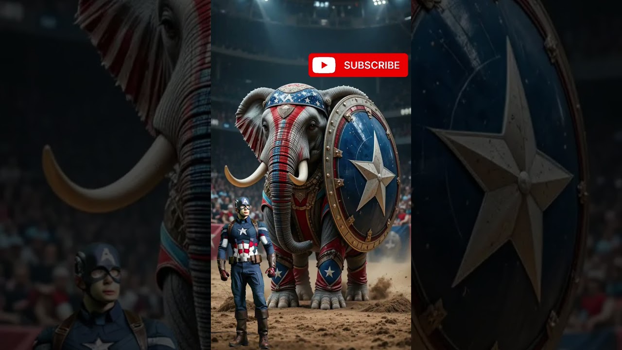 Avengers but Elephant 🐘