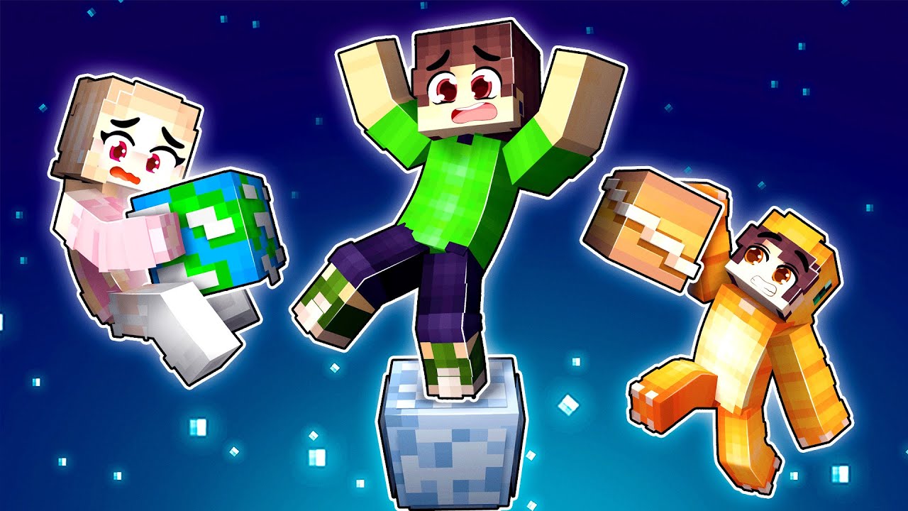 Minecraft But We’re On The MOON!