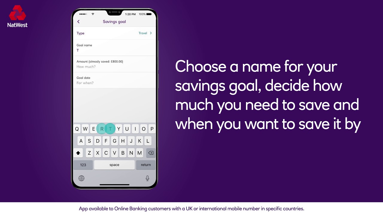 Set Up A Savings Goal Natwest