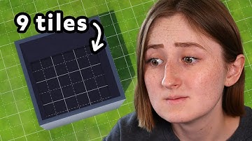 I tried building a 3x3 MICRO HOME in The Sims 4