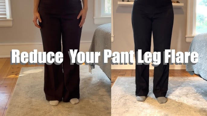 How to Taper Pants/Jeans - Make Legs Narrower - Turn Wide Legs