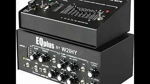 HAM RADIO W2IHY 8 BAND EQUALIZER & EQPLUS