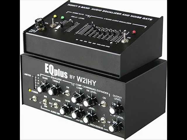 HAM RADIO W2IHY 8 BAND EQUALIZER & EQPLUS - YouTube