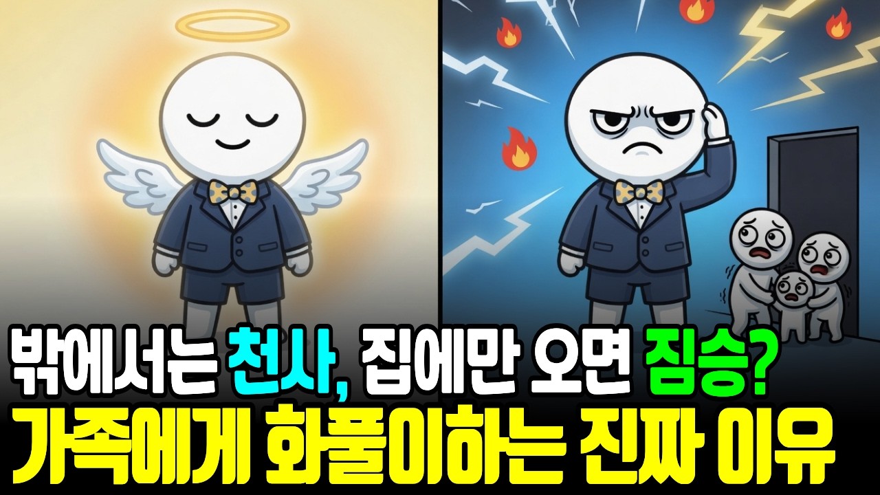밖에서는 천사인데 집에만 오면 '괴물'이 되는 사람들의 소름 돋는 비밀