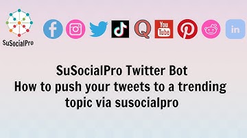 🔥 How to Make Your Tweets Go Viral & Trend on Twitter Using SusocialPro! 🚀