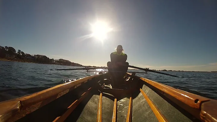 November morning row on Cotuit Bay