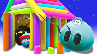 WonderBalls House Building | Cartoons For Children | Wonderballs Playground #kidsvideo #wonderballs