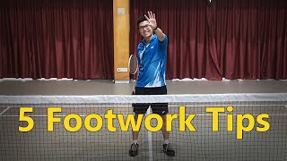 5 Footwork Tips To Move Better On Court for Badminton