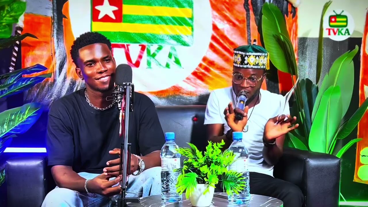 Le passage de l’artiste ROB-T Self sur la TVKA Partie 2