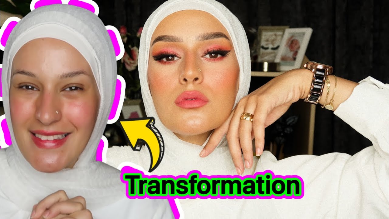 تعالوا غيروا نفسيتكم معايا 😅 / مكياج ناعم بينك يليق على او مناسبه 🔥| دعاء سليمان