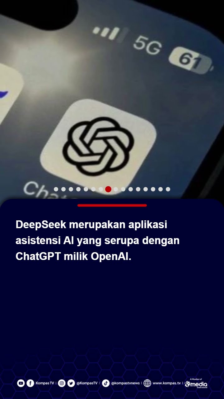 Usai Puncaki App Store, Aplikasi AI China DeepSeek Kena Serangan Siber Berskala Besar #deepseek #ai