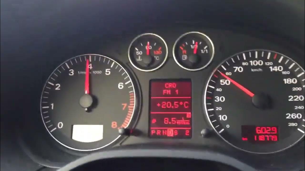 Audi A3 8P Sportback 2.0TFSI DSG 50110 km/h KICKDOWN YouTube
