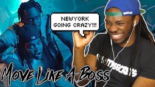 FIVIO FOREIGN, YOUNG M.A - MOVE LIKE A BOSS (Official Video) REACTION!! [NEW YORK GOT THE HEAT!!]